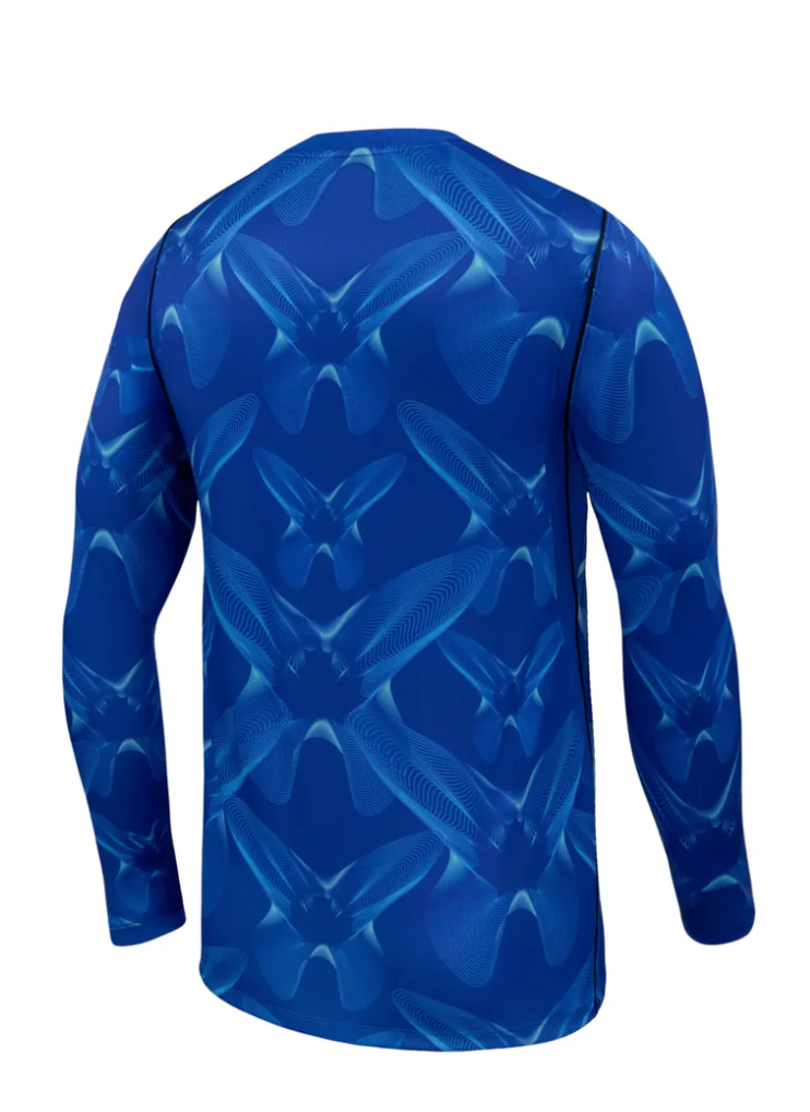 Team Canada Long Sleeve Blue Jersey back