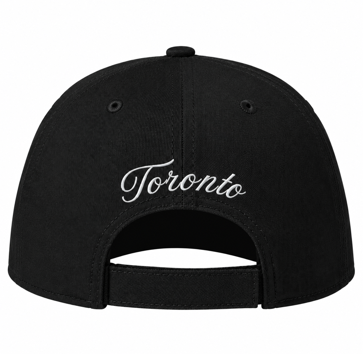 New Era® Toronto The Six 9FORTY Adjustable Cap in Black — FIFA World Cup 2026 Toronto Merch