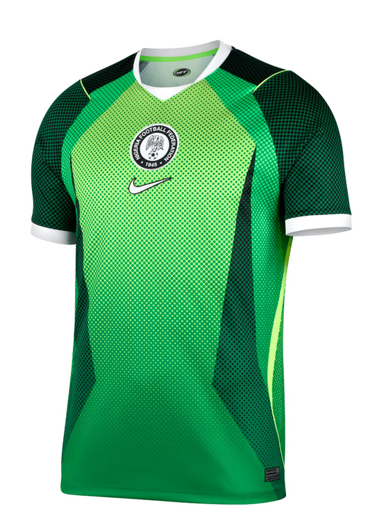 Nigeria National Team Nike Jersey front - Super Eagles green kit