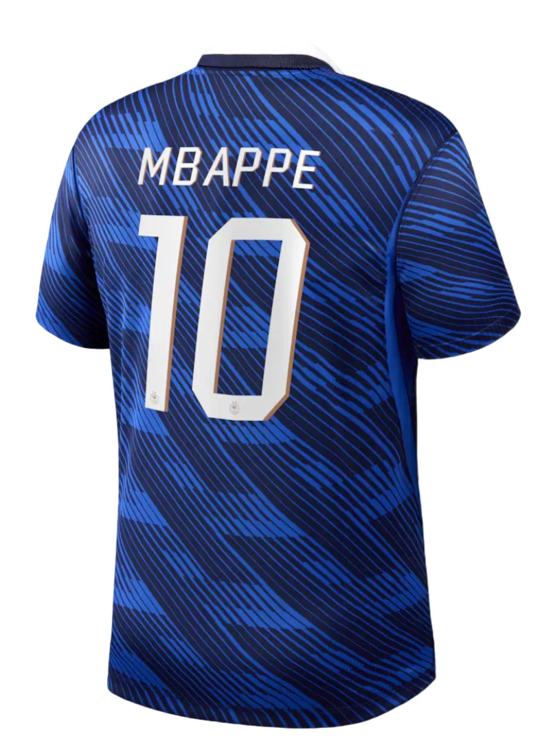 Nike France Home Jersey - Mbappé (Youth)