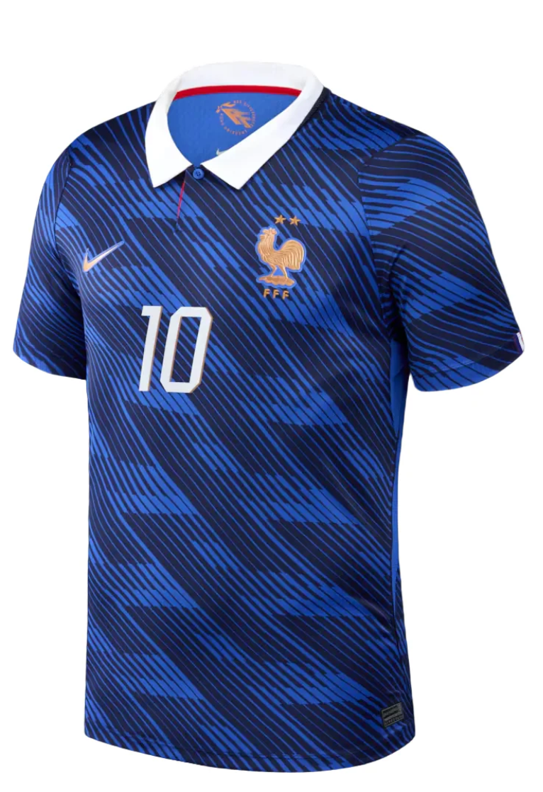 Nike France Home Jersey - Mbappé (Youth)