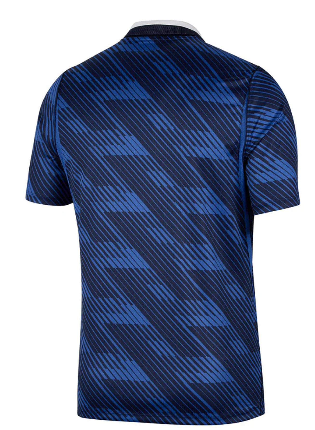 France Blank Jersey Blue back