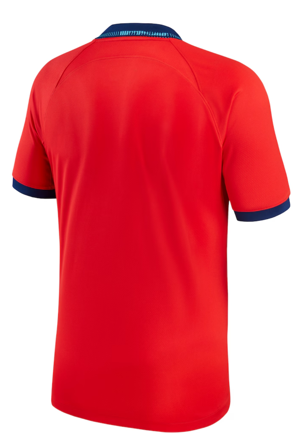 England Blank Red Jersey back