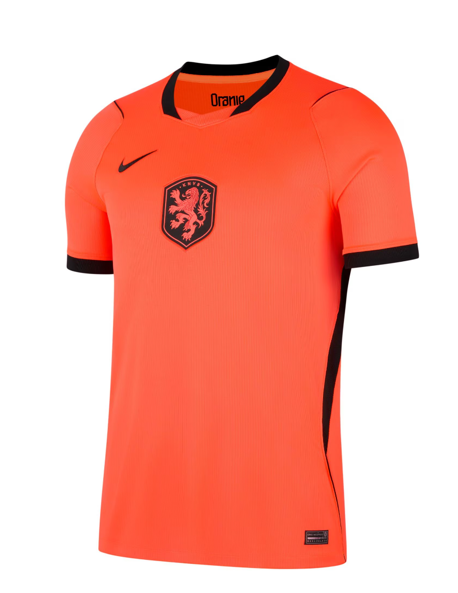 Netherlands Oranje Home Jersey front - Nike orange kit