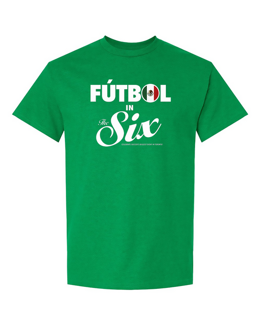 The Six Football Flags Tee — Mexico | Toronto 2026 Souvenir