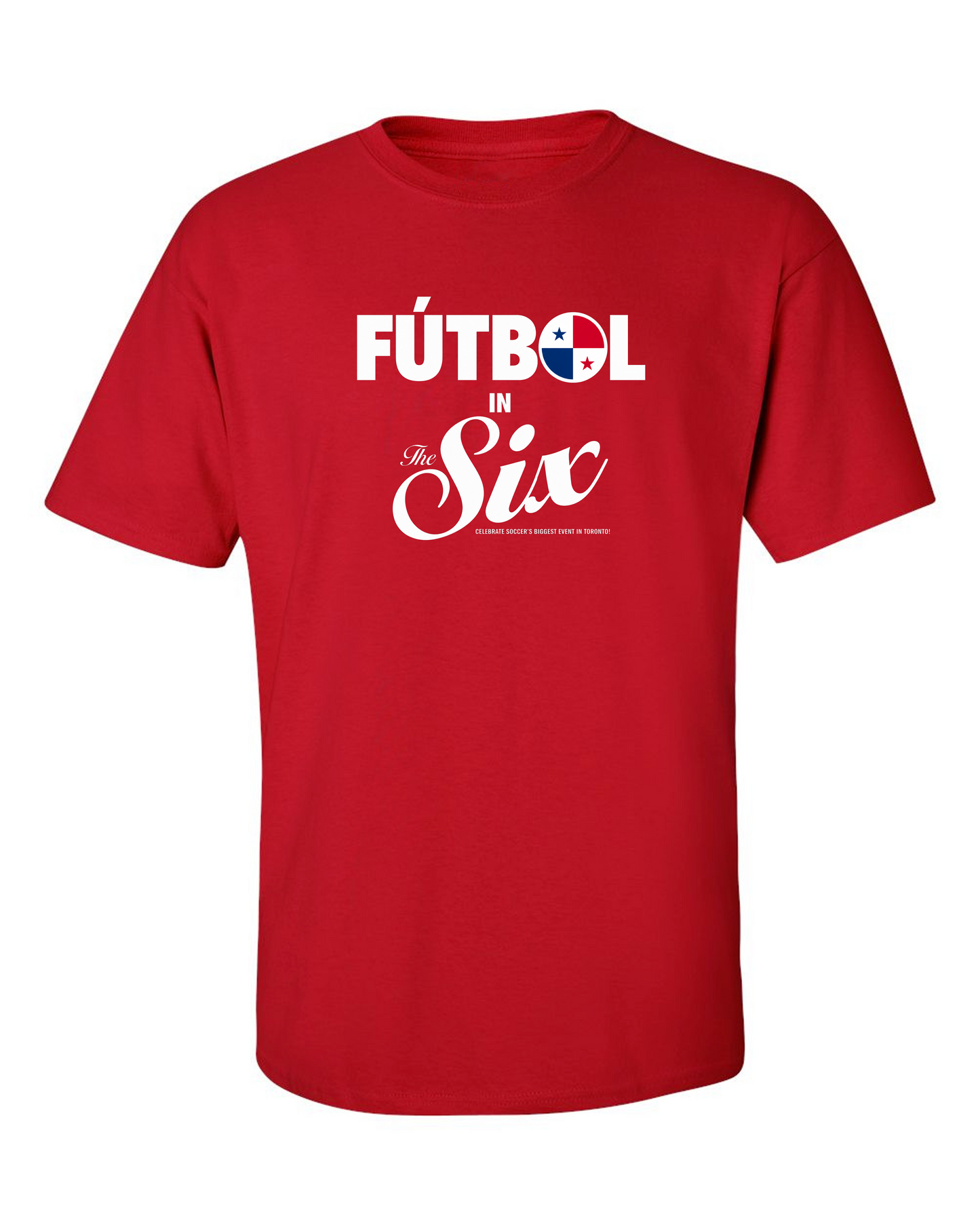 Fútbol in The Six — Panama Football Flags Tee | Toronto 2026 Souvenir